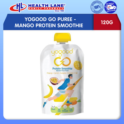 YOGOOD GO PUREE - MANGO PROTEIN SMOOTHIE (120G) 